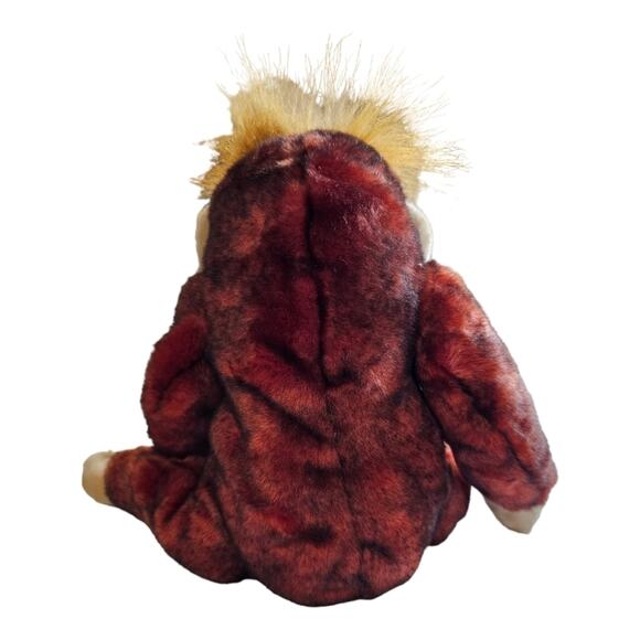 Vintage 1999 Ty Beanie Buddy SCHWEETHEART Plush Orangutan Monkey 14" - Picture 7 of 13